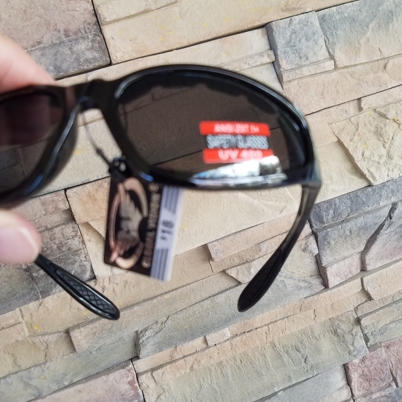 Sunglasses Motorcycle Safety Glasses Z87 Padded - Picture 3 of 10